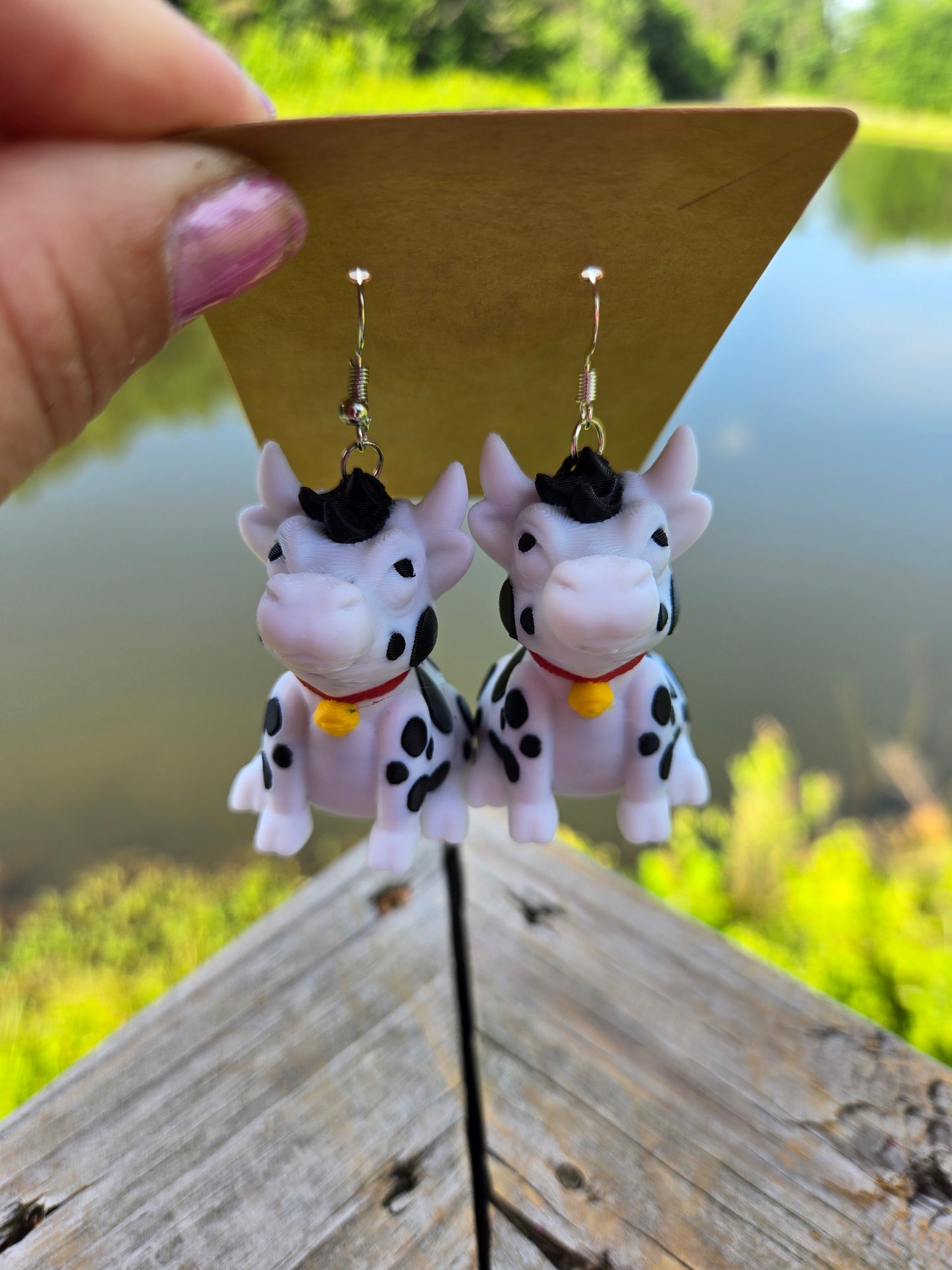 Cow Earrings