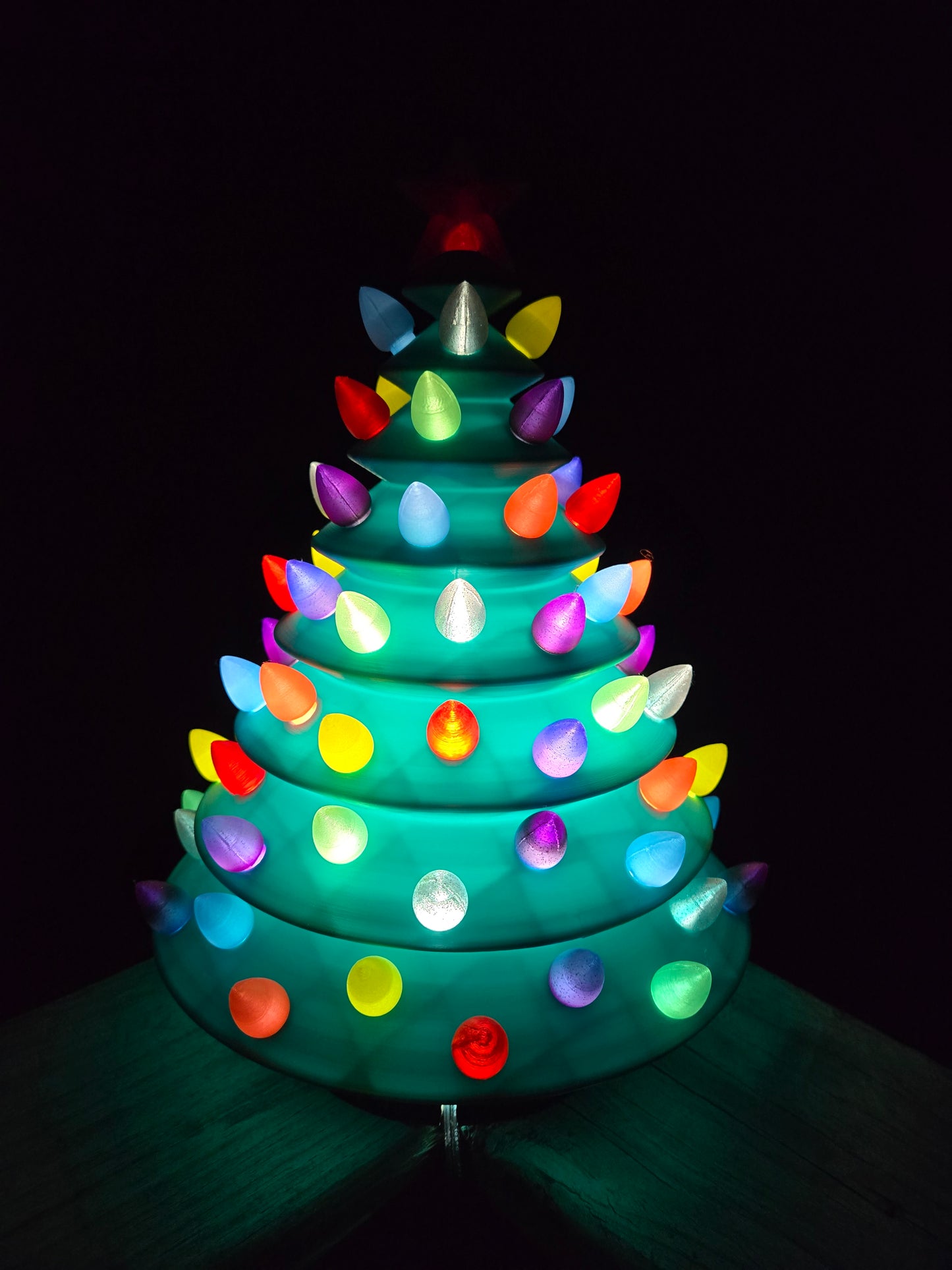 Lighted Christmas Tree