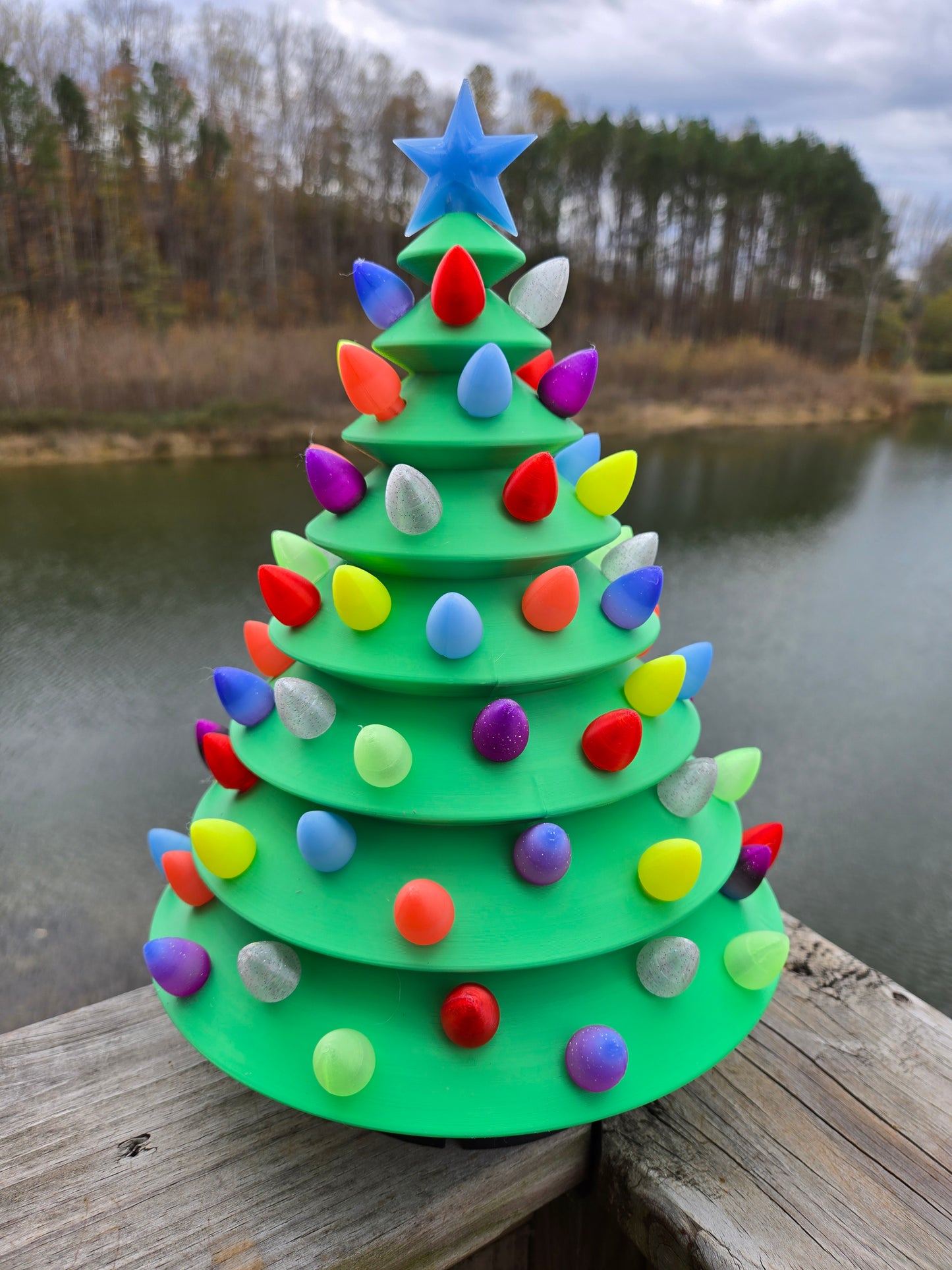 Lighted Christmas Tree