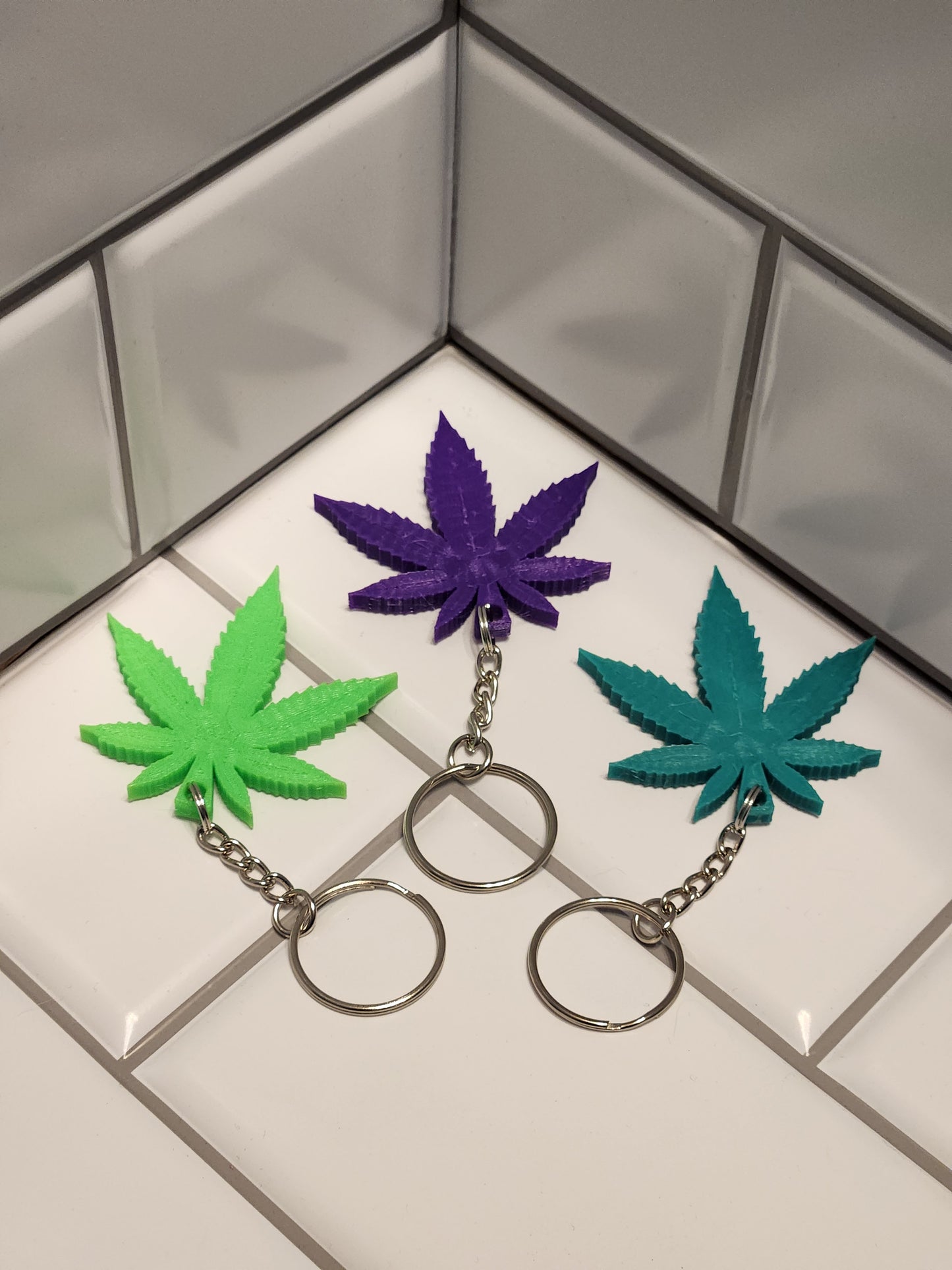 Keychain - Leaf